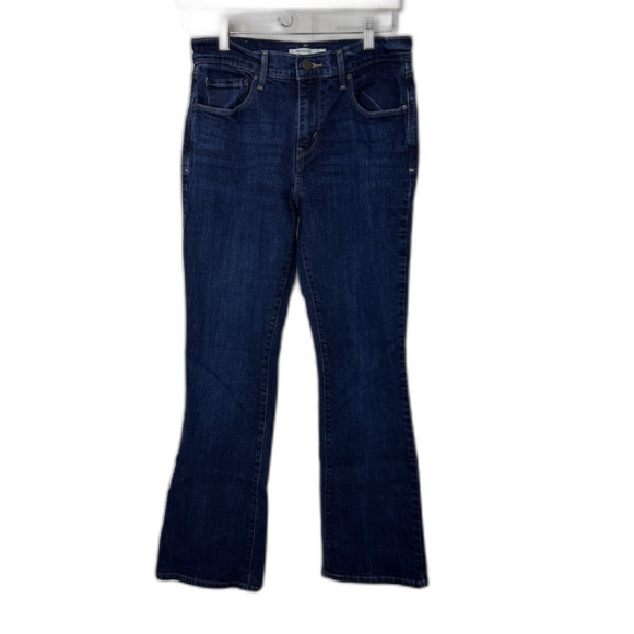 Levi's 515 Women's Bootcut Jeans Size 8 Dark Wash Denim Classic Fit - Picture 1 of 5